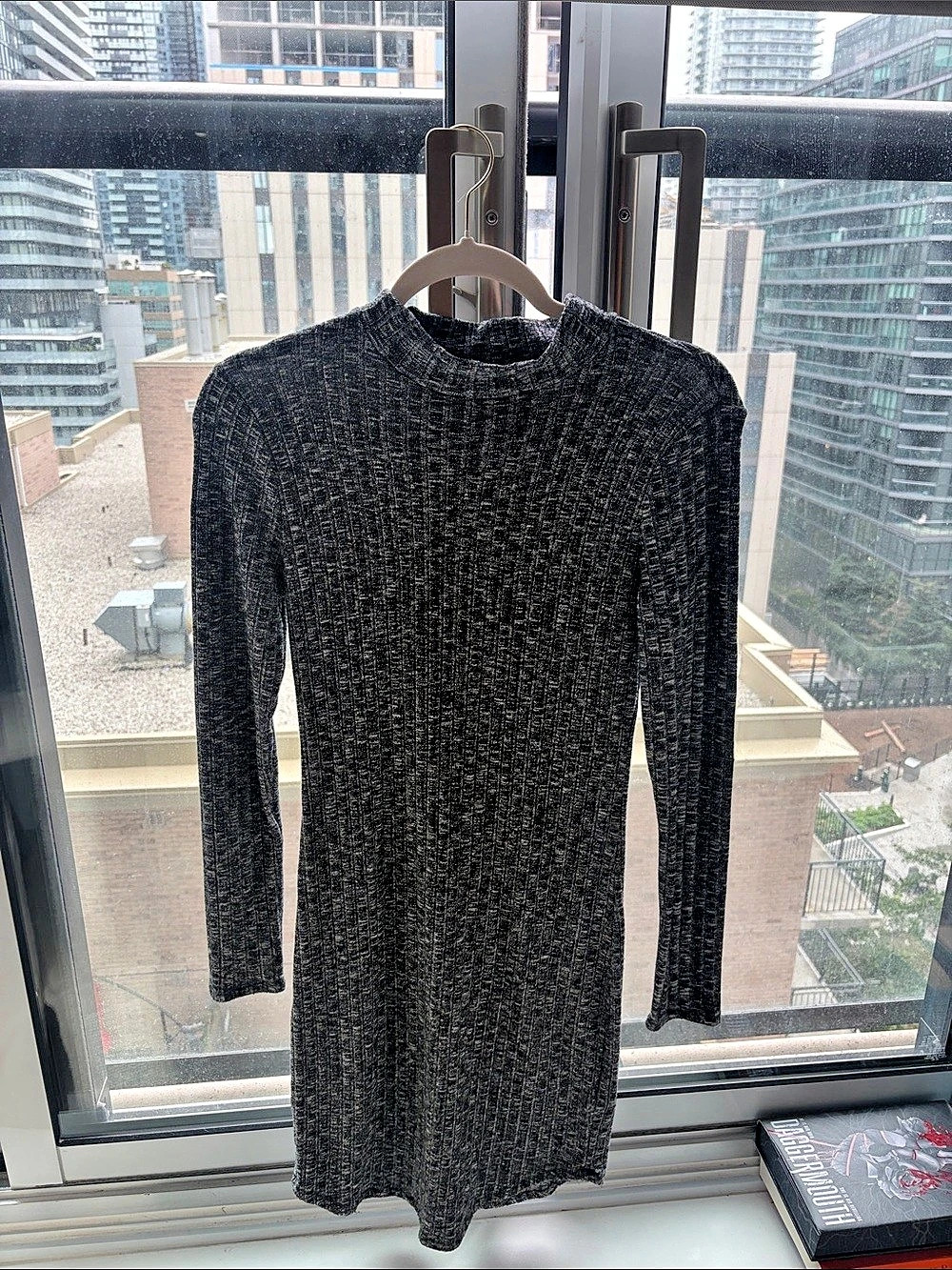 Abercrombie and Fitch Grey Midi dress